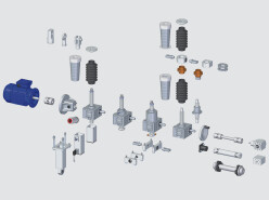 Système modulaire Nozag pour vérins à vis